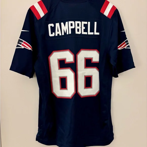 Will Campbell New England Patriots Jersey - Picture 2 of 6